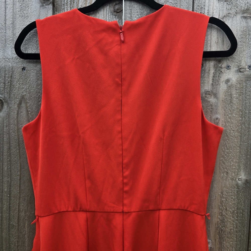 New York and Company Red Sleeveless Jumpsuit Size 6, - Picture 6 of 16